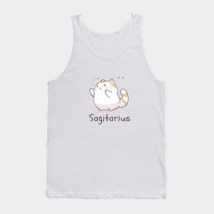 Sagitarius Cat Tank Top